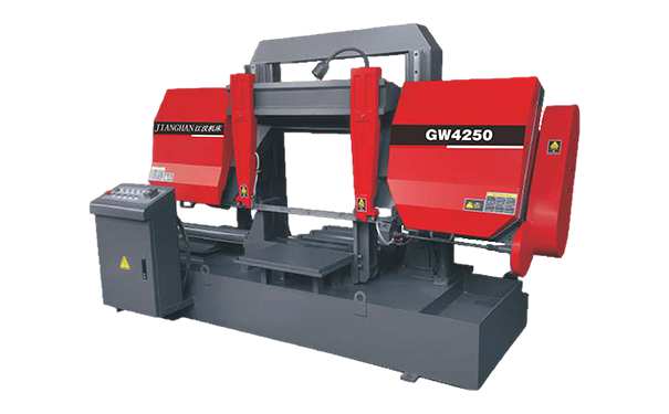 德兴GW4250双柱龙门卧式带锯床