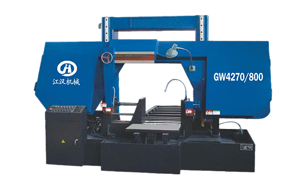 德兴GW4270/800双柱龙门卧式带锯床