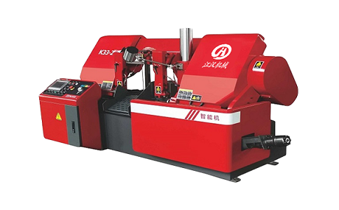 德兴卧式带锯床切削金属时出现打齿的原因是什么？